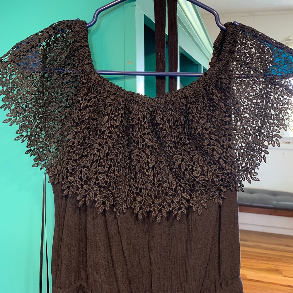 Black Maxi Dress / M